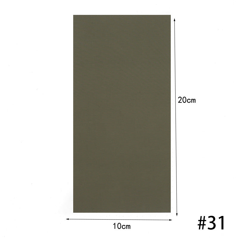 Self-Adhesive Cloth Patch Kit for Jackets Raincoats Tents & Umbrellas - 34 Colors 20x10cm