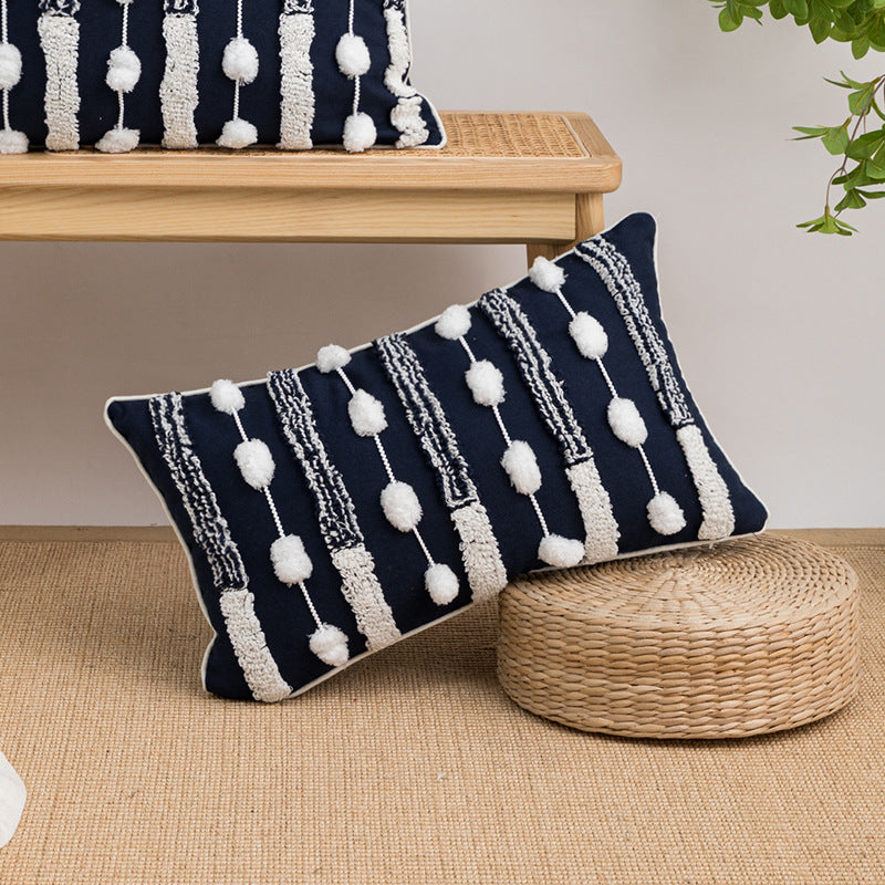 Bohemian Tufted Pillowcase Set - Nordic Style Geometric Decorative Pillows