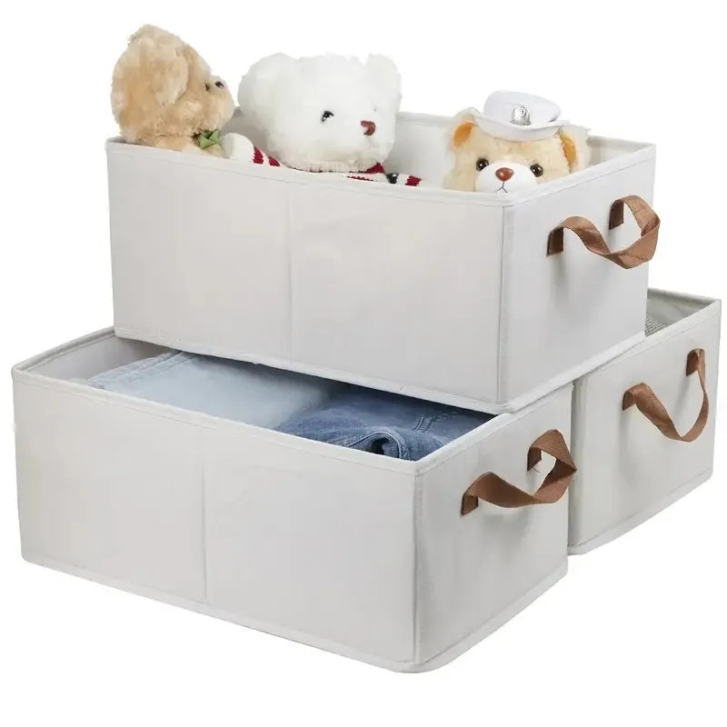 Portable Clothes Storage Box Foldable Thick Cloth And Bag For