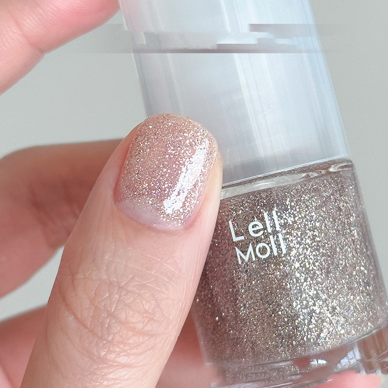 Water-Based Tearable Nail Polish - Quick-Drying & Odor-Free Formula