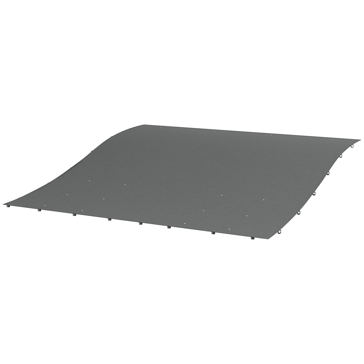 Pergola Replacement Canopy - Dark Gray Shade Cover for 10x10 Pergola 84C-038