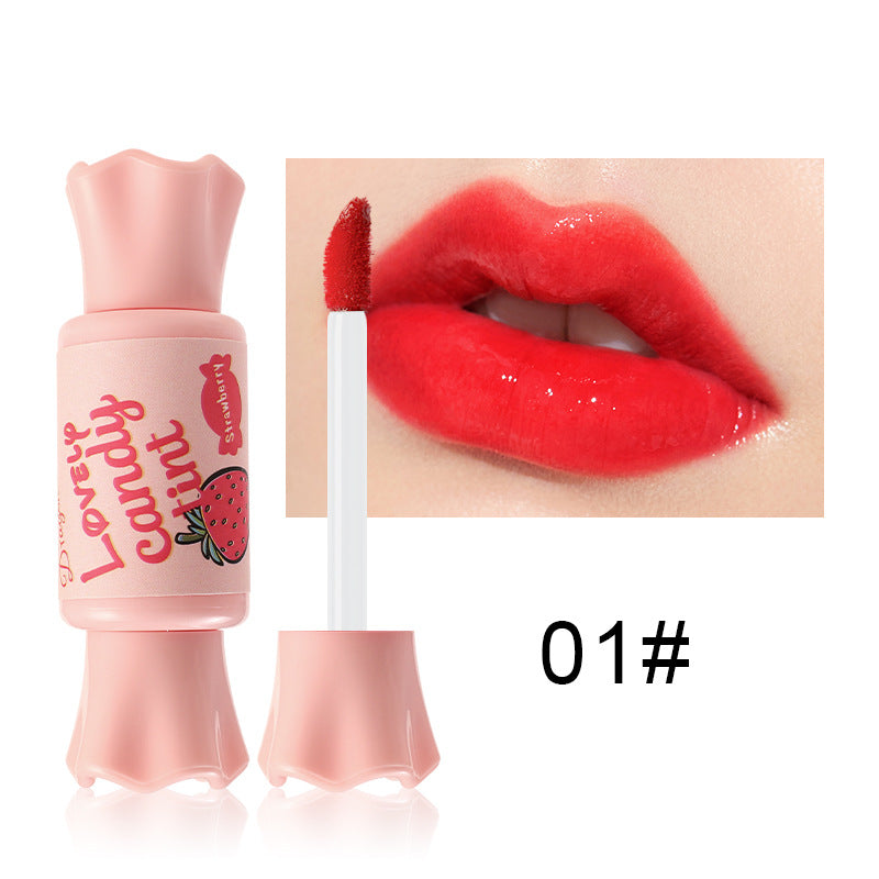 Cute Lip Gloss Set with Mirror - Candy Lip Shine for Lips - Multiple Styles
