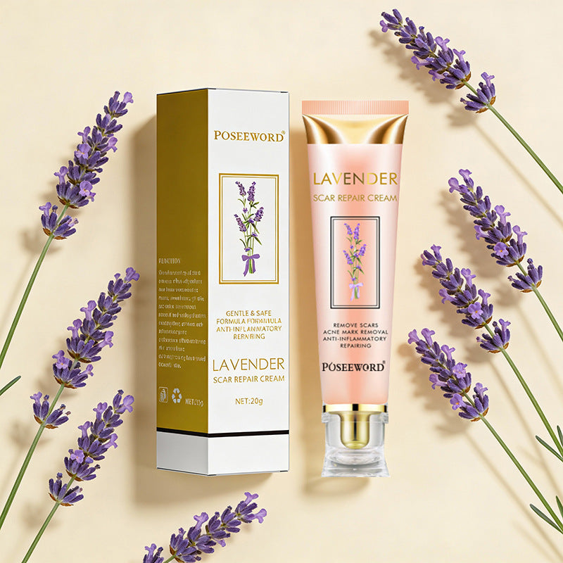 Poseeword Lavender Scar Repair Cream