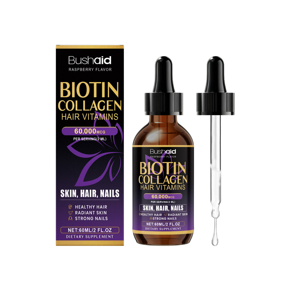 Biotin Collagen Hair Care Drops - 60ml