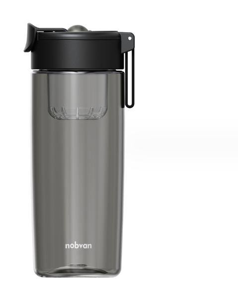 Magnetic Plastic Mug for Tea Water Separation - Fashion Style, Multiple Capacities