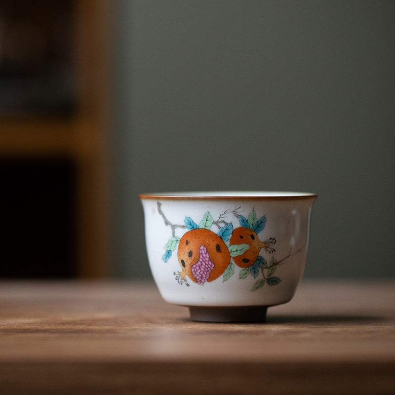 Ceramic Tea Cup Set - Multiple Colors & Designs for Gongfu Tea