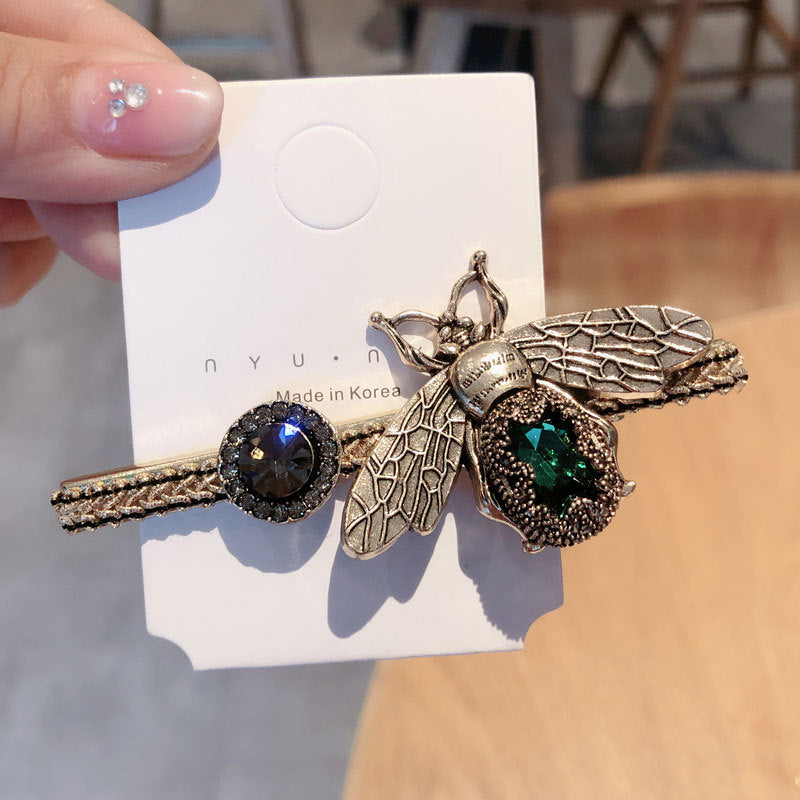 Korean Style Big Bee Hair Clip for Women - Creative Side Hairpin