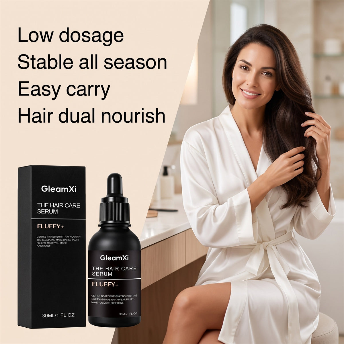 Hair Care Solution - 30ml Hair Treatment Serum for Hair Loss & Nourishment