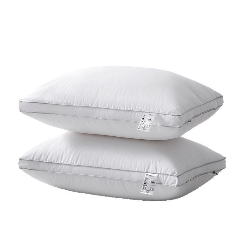 Hotel-Style Brushed Cervical Support Pillows for Better Sleep - Multiple Sizes & Quantities