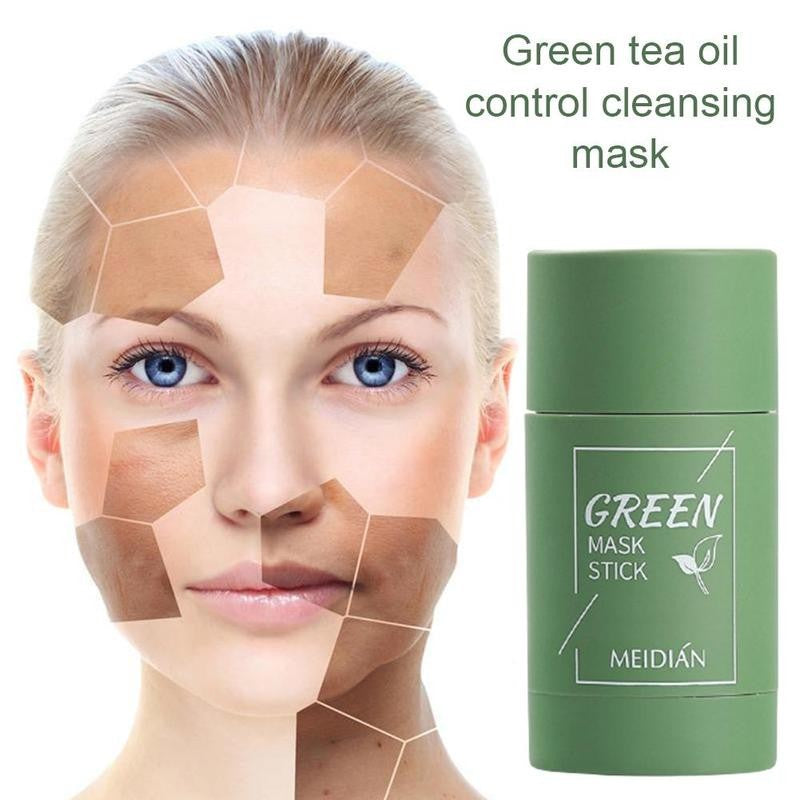 Green Tea Mud Mask Stick - 40g Deep Cleansing Facial Treatment