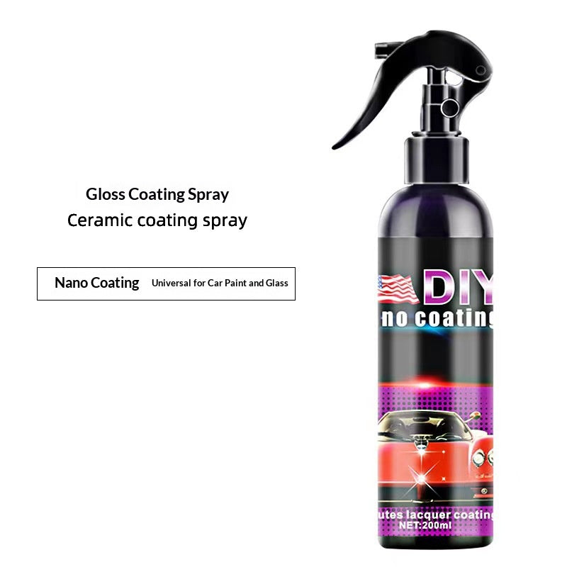 Nano Ceramic Car Coating Spray 200ML - Vehicle Paint Protection