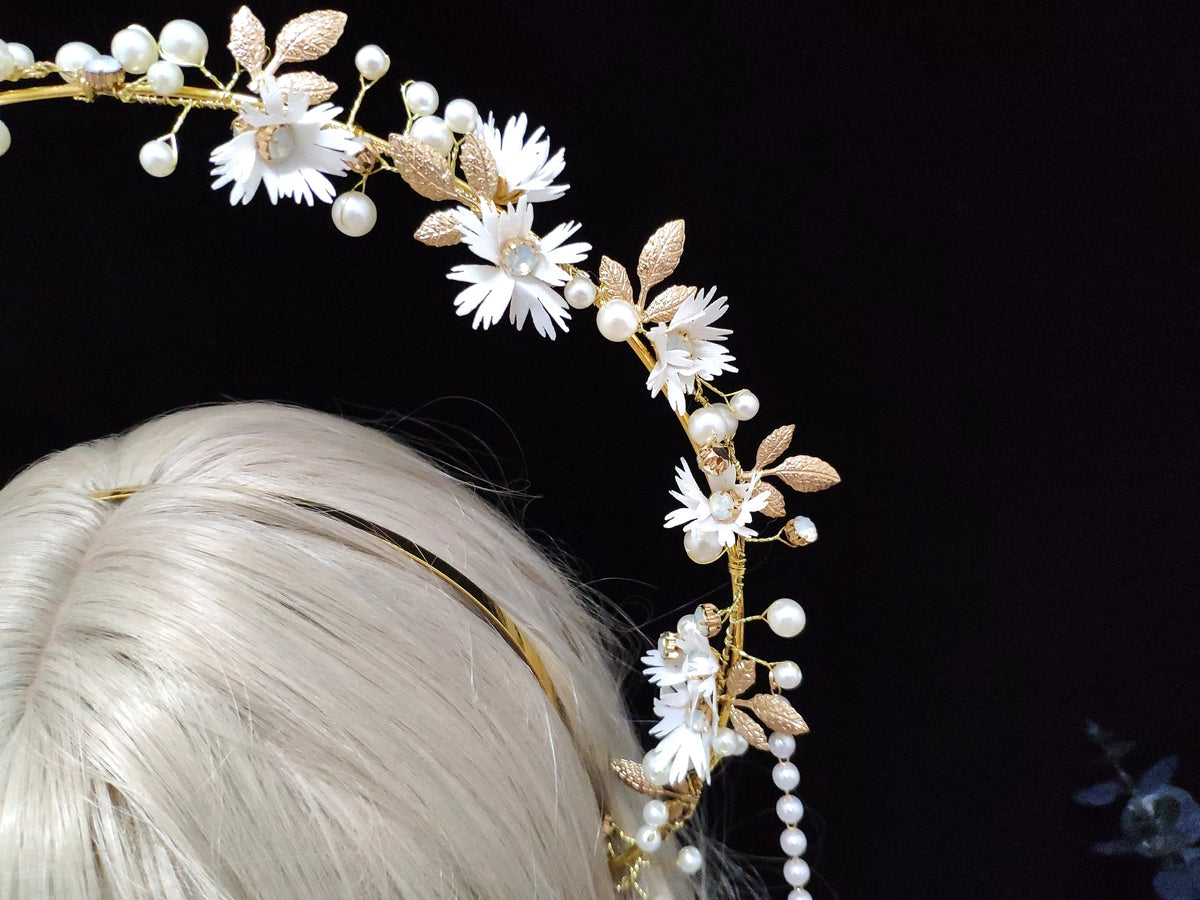 Decorative Headdress Crown - Adjustable Alloy