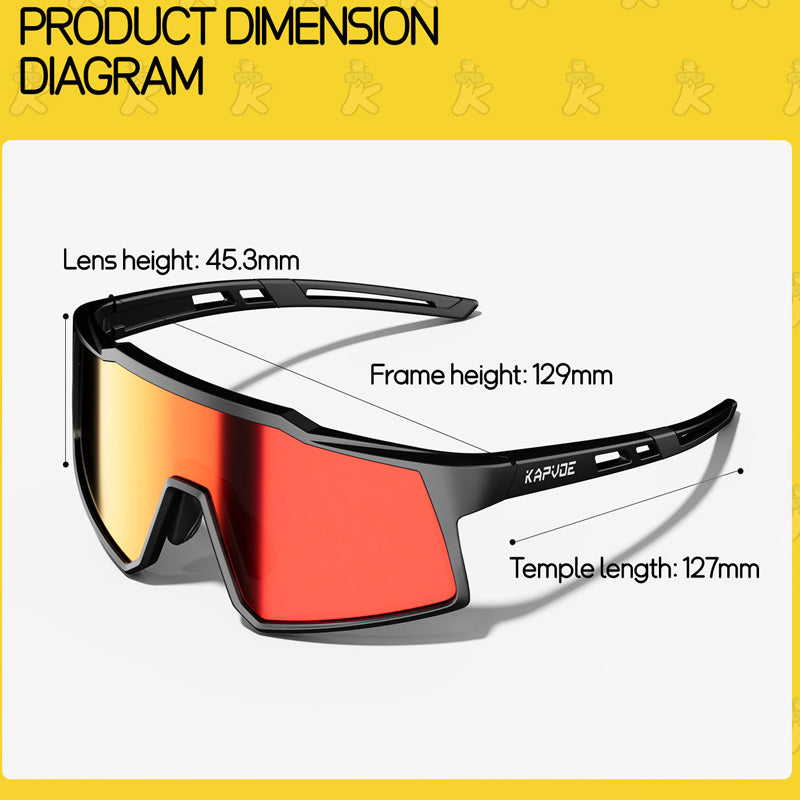 Children's Polarized Cycling Glasses - Windproof Goggles