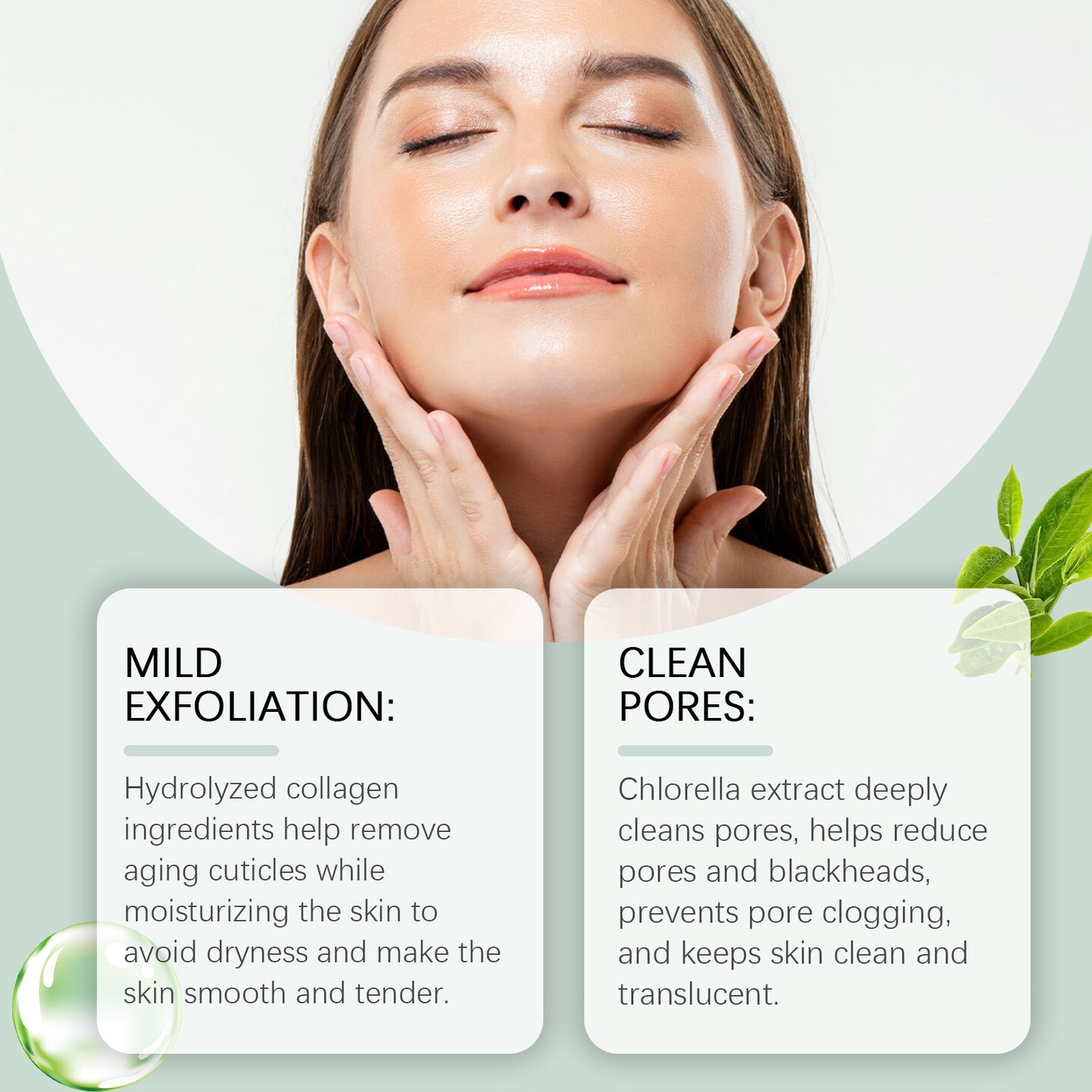 Herbal Facial Cleansing Gel - Pore Minimizing & Hydrating Face Wash