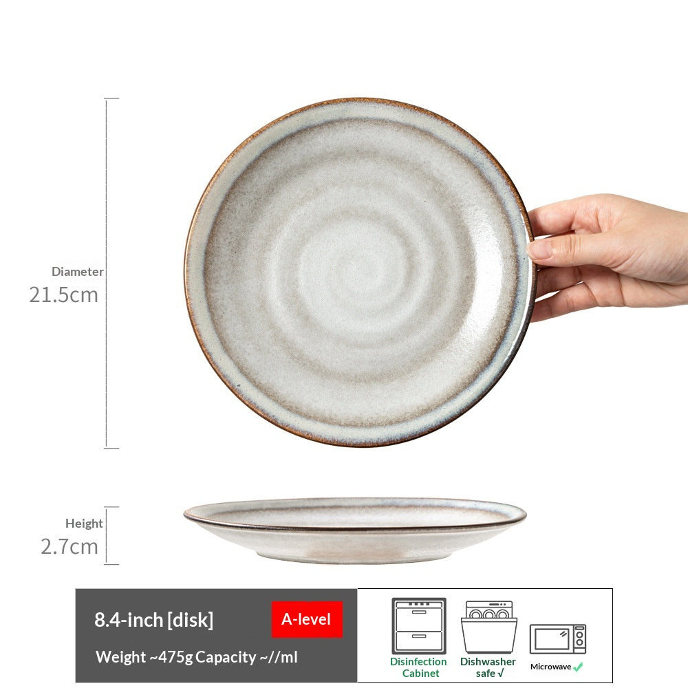 Ceramic Dinnerware Set for Kitchen & Home Use - Multiple Sizes & Grades