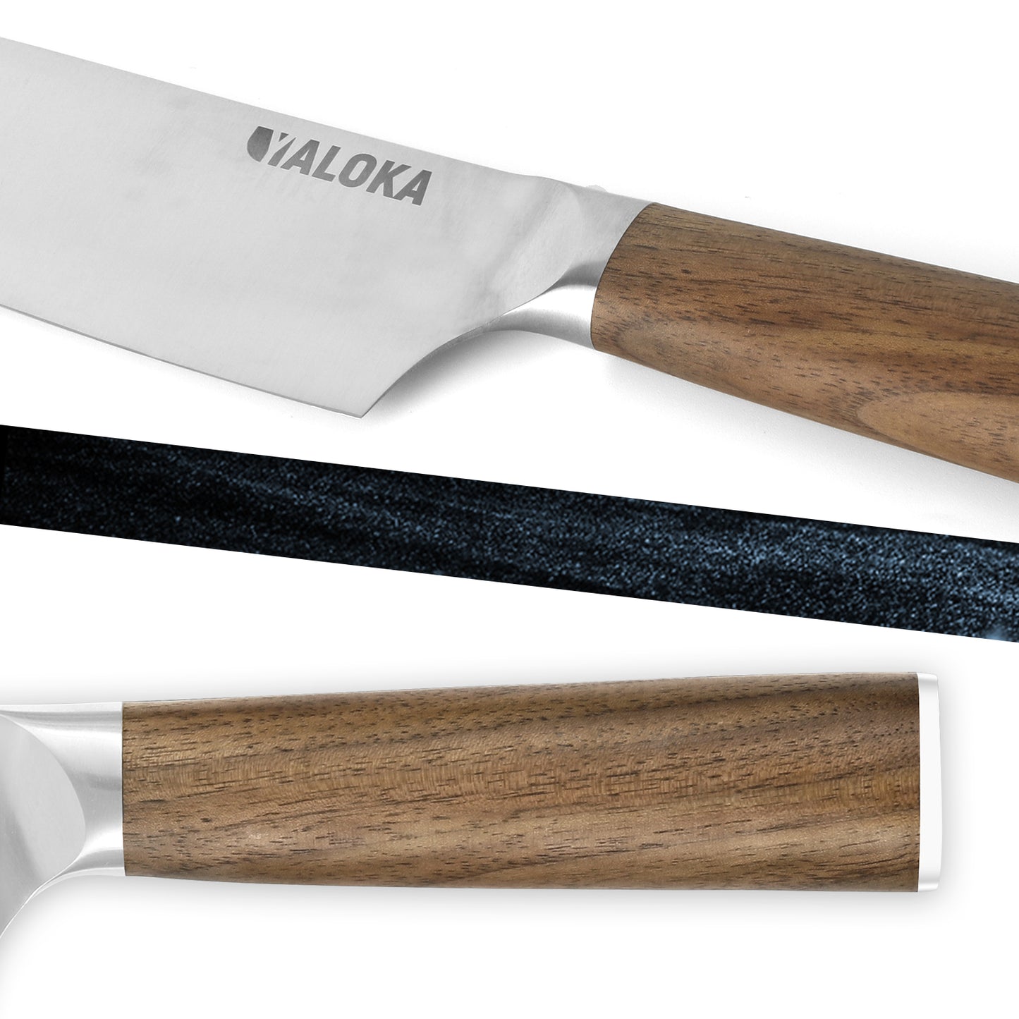 8-Inch Professional Japanese Chef Knife - Ultra Sharp Gyuto with Ergonomic Wood Handle