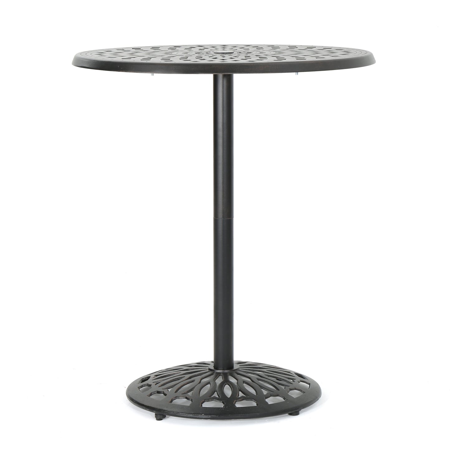 Cast Aluminium 35 ROUND BAR TABLE