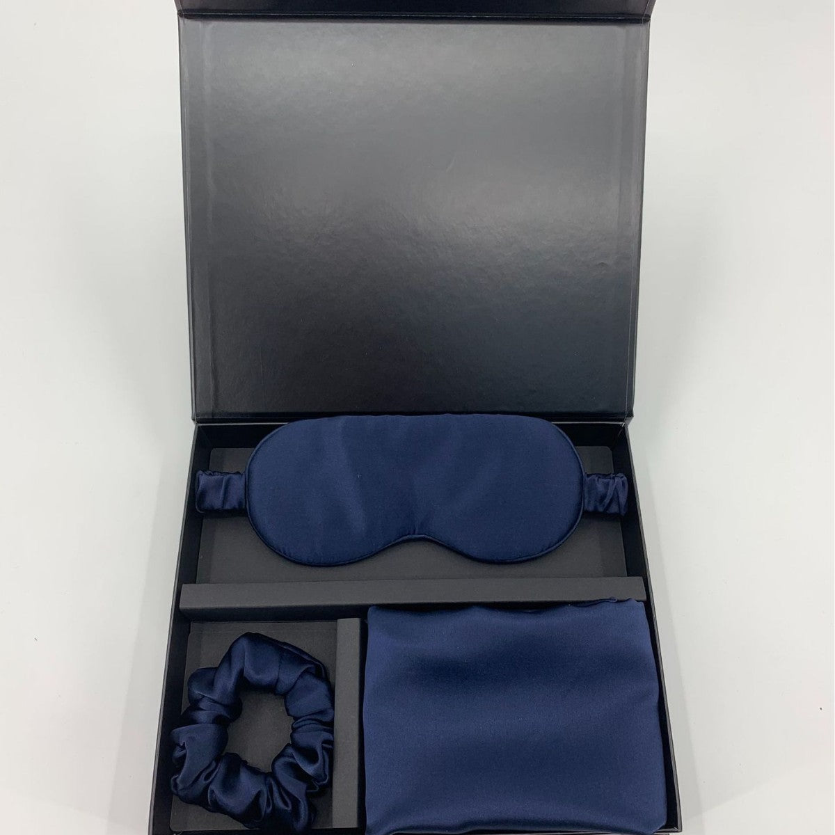 Silk Pillowcase, Eye Mask & Hair Tie Set - 3 Pieces