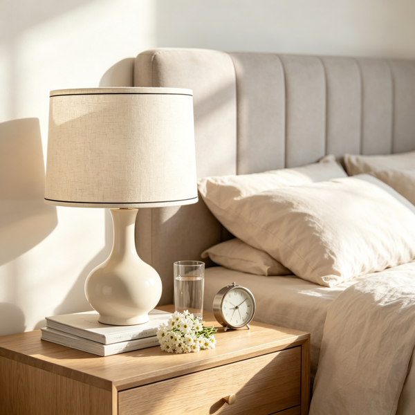 Replacement Lamp Shade 11x13x10 in - 2-Pack Linen & PVC