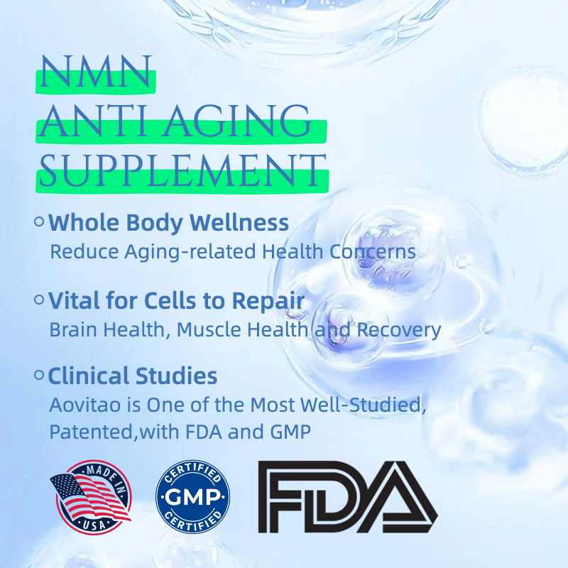 NMN Supplement 500mg - Ultra Pure NAD+ Booster for Cellular Health - 60 Capsules
