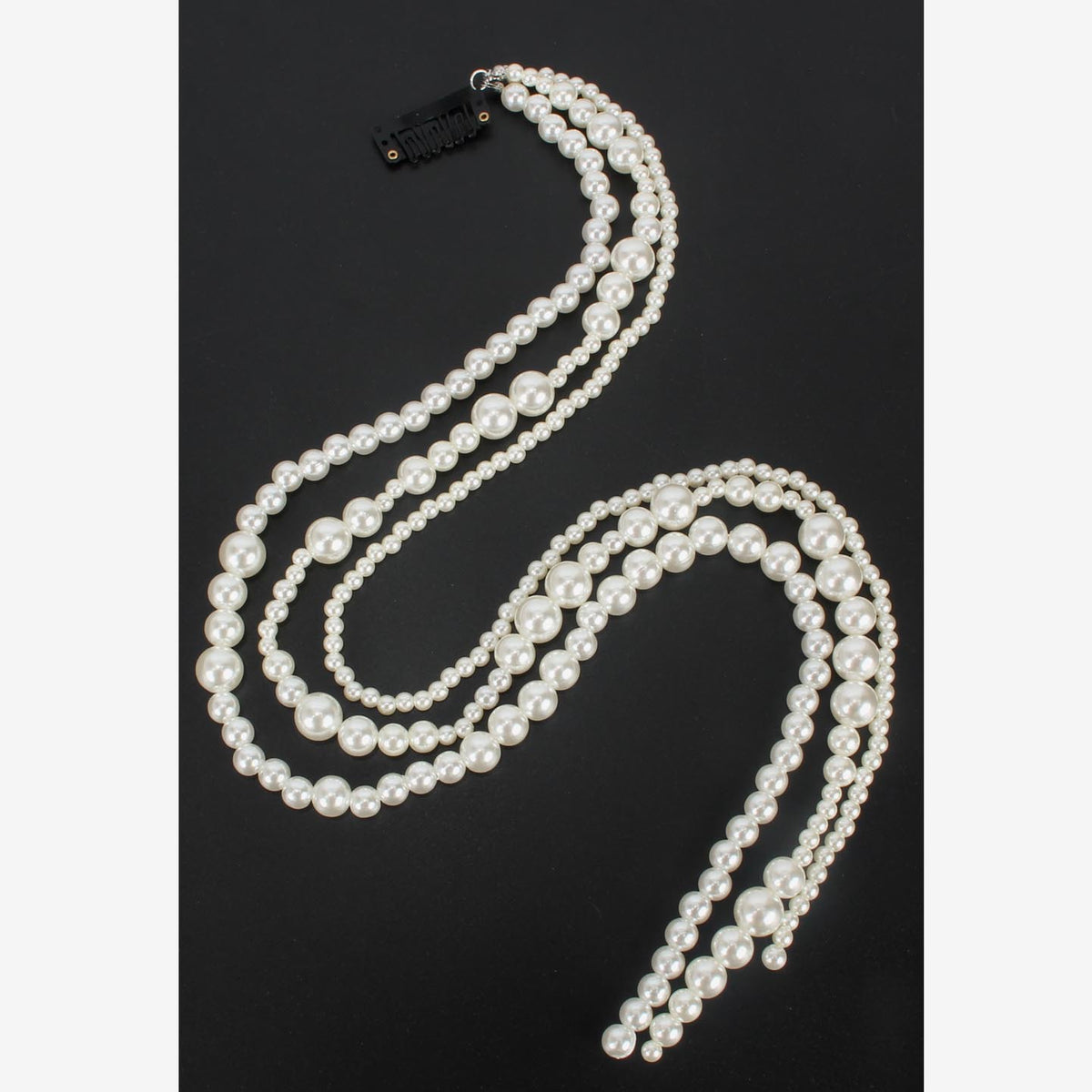 Women's Pearl Fringed Headband U-Shape