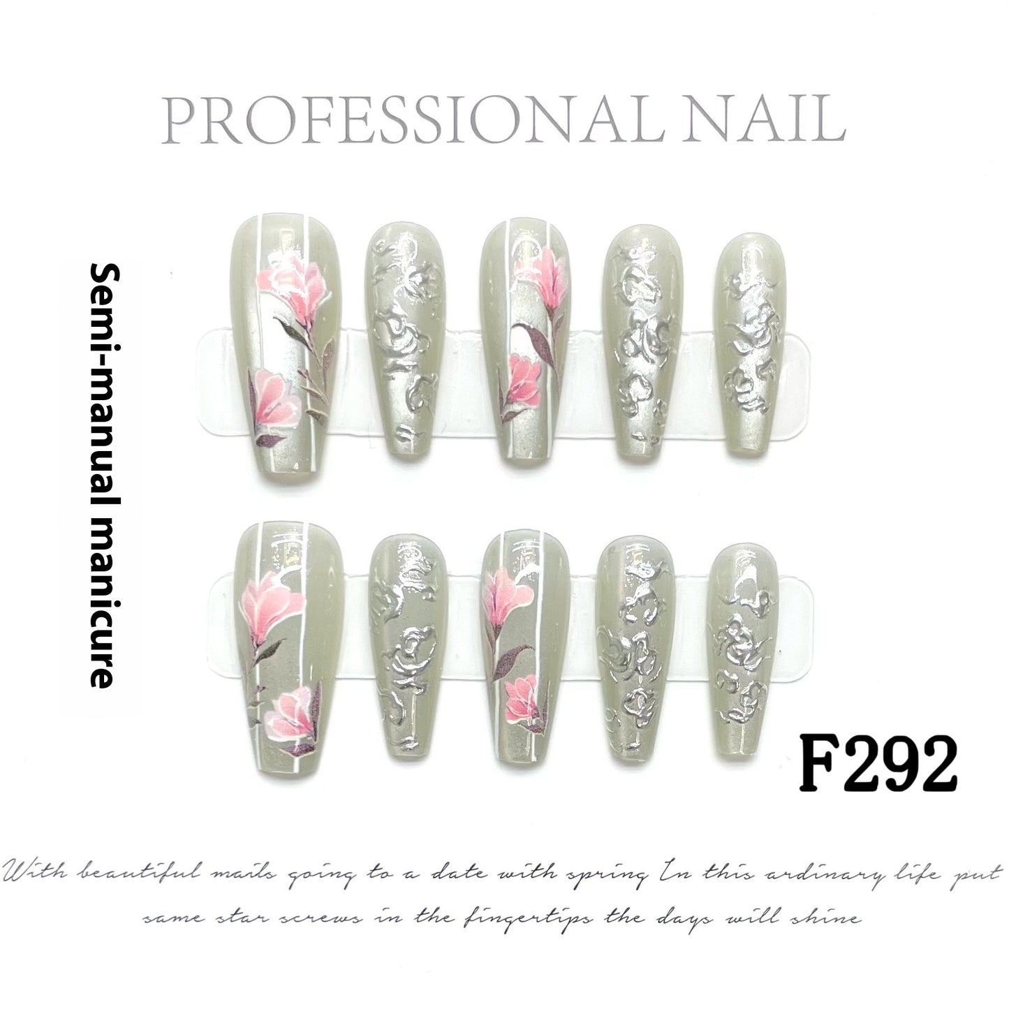 Women's Nail Tips Set - Personalized Short & Long Styles for Nail Art