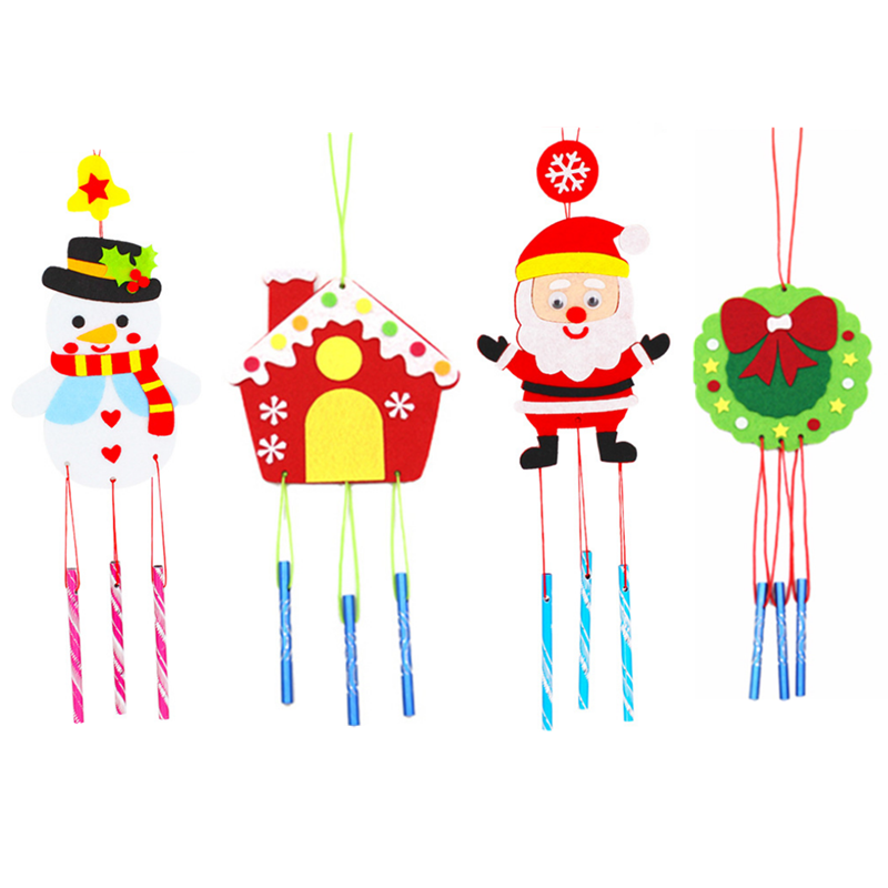 Christmas Wind Chime Decoration Pendant Nonwoven Festive Outdoor Decor