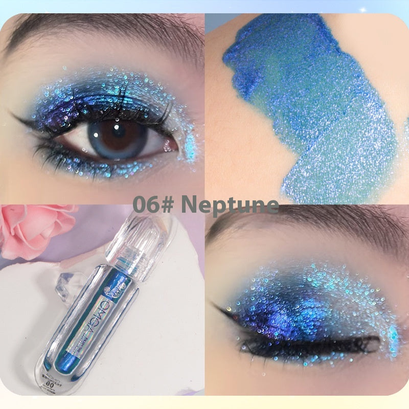 Liquid Glitter Eye Shadow Palette Multicolor Shine 3g - Pearlescent Finish