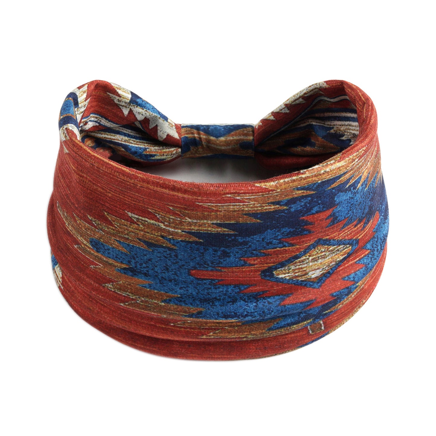 Vintage Printed Women's Stretch Knotted Hair Band - Hair Accessories