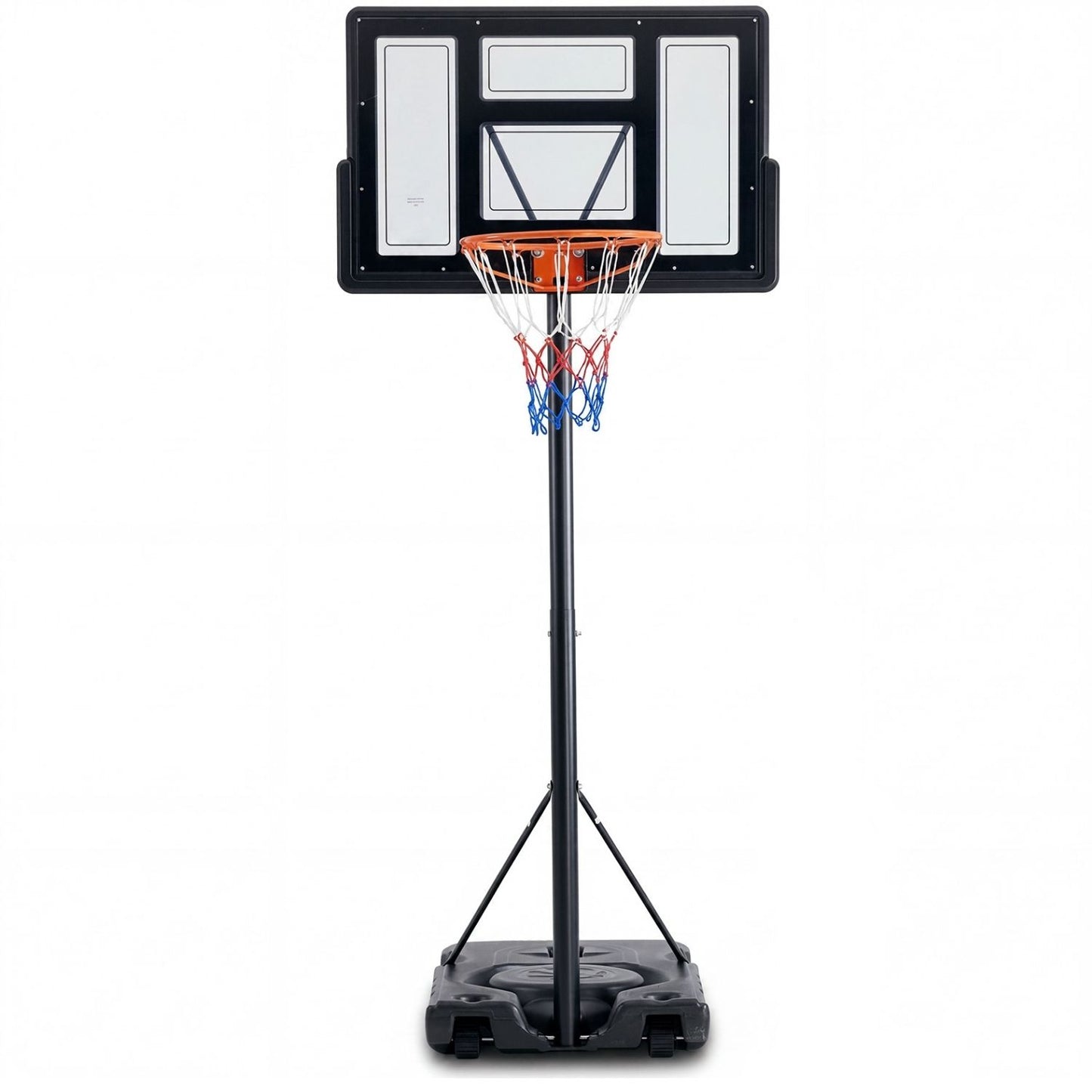 Portable Adjustable Basketball Hoop for Kids & Adults Indoor Outdoor Training Stand