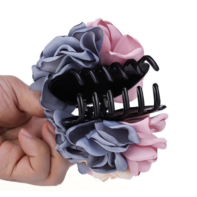 Flower Hair Clip - Large Claw Style