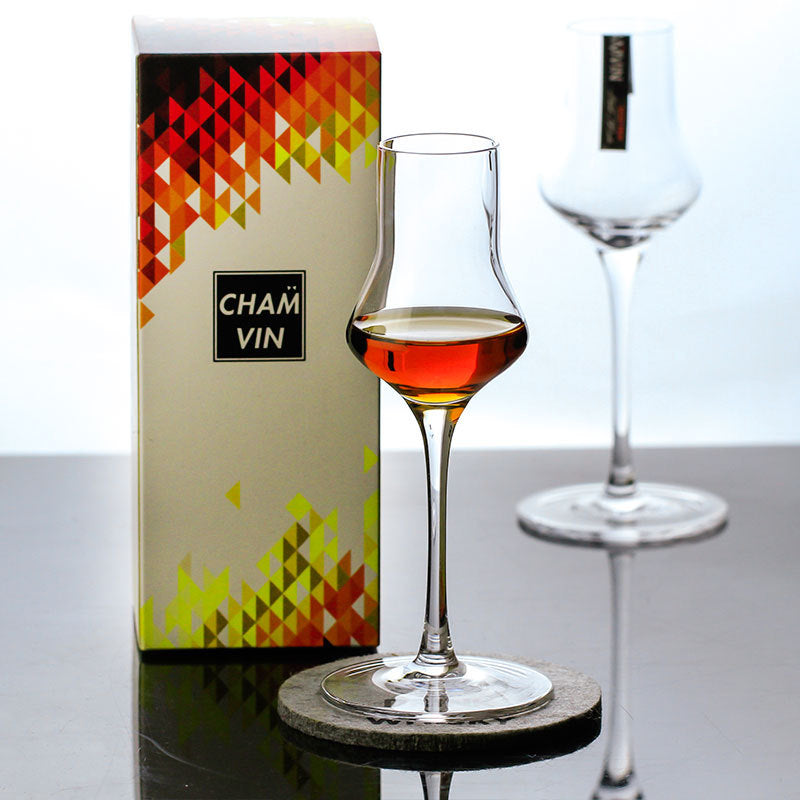 Whiskey Tumbler Glass Set - Tall Lead-Free Crystal Drinkware, Multiple Quantities