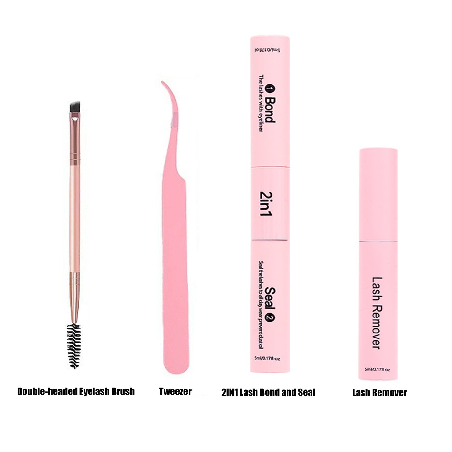 DIY Lash Extension Kit - 280pcs Individual D Curl Cluster Eyelashes