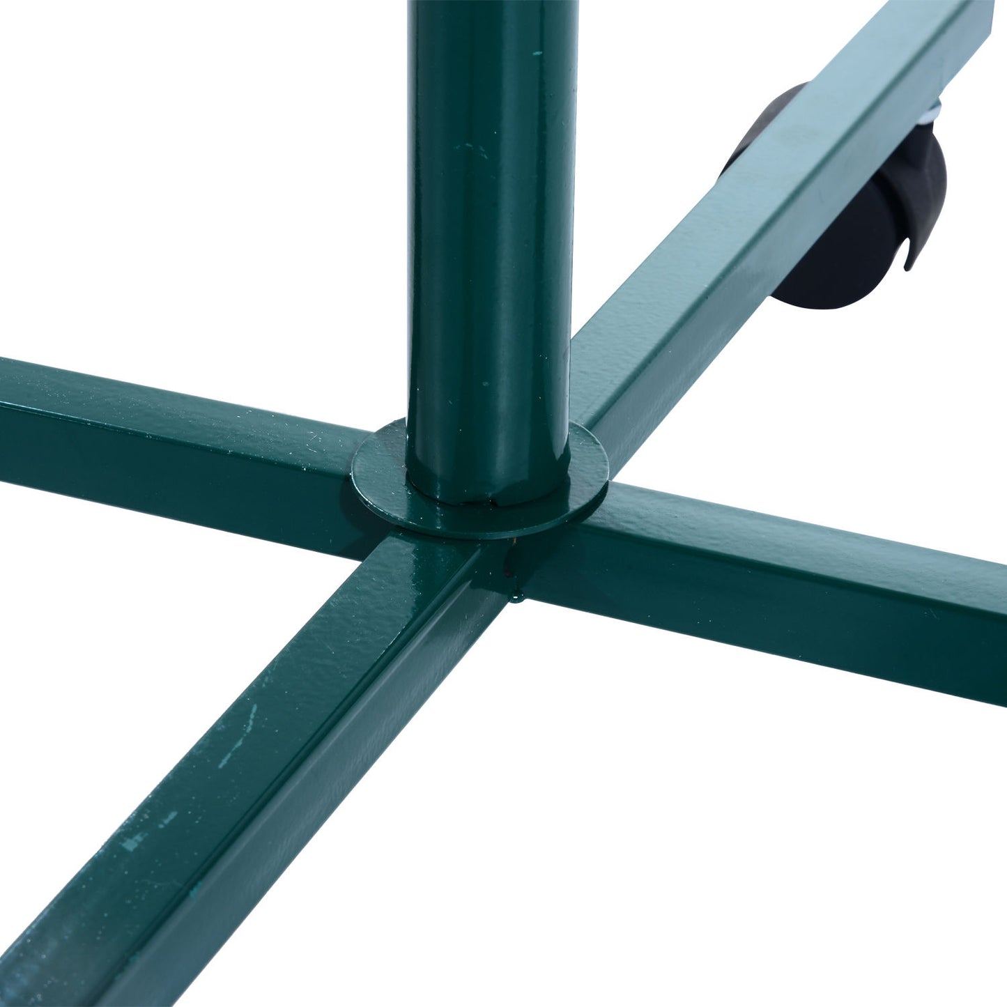 48-Inch Bird T-Stand with Wheels and Perch - Green