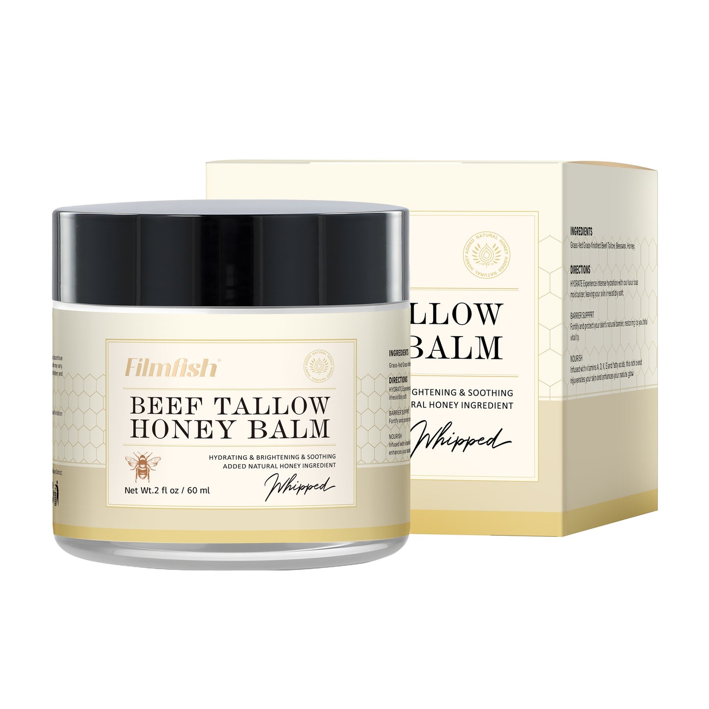 Honey Moisturizer Body Cream - Nourishing Skin Care for Hydration