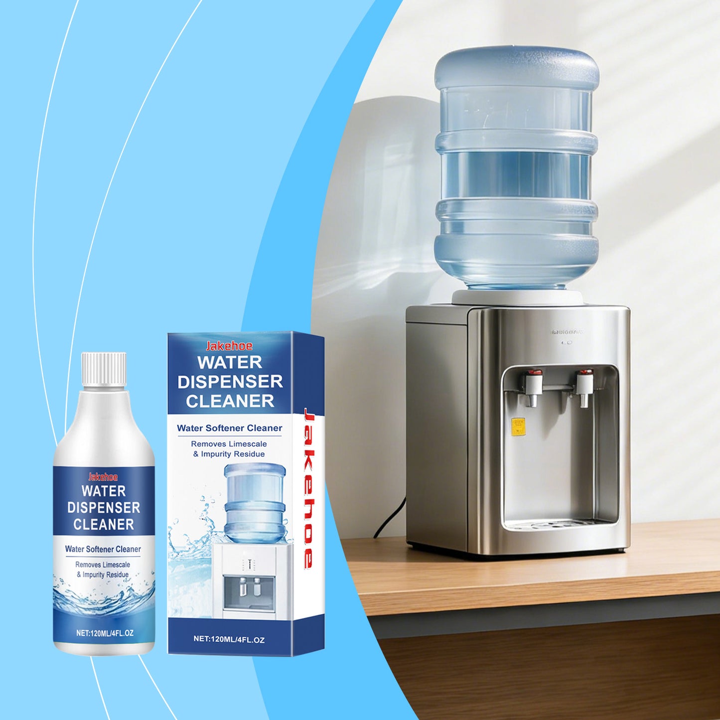 Water Dispenser Cleaner 120ml Box - Kitchen & Home Use