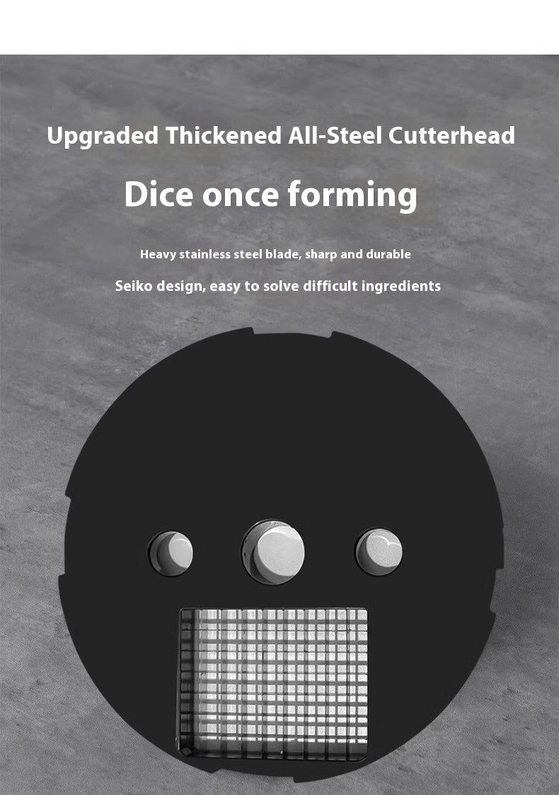 Commercial Vegetable Cutter Multi-Function Dicing and Slicing Tool - US Three in One
