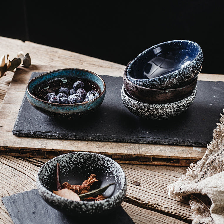 Ceramic Mini Custard Bowls Set of Multiple Styles Home Kitchen Dining