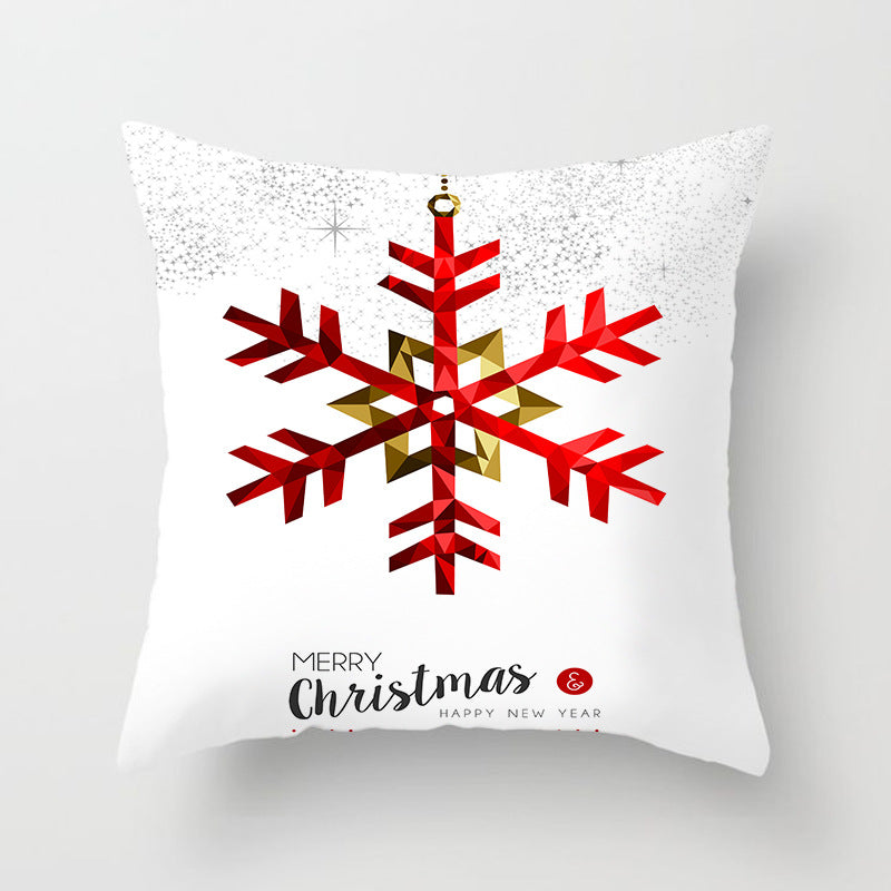 Christmas Pillow Cover - Modern Minimalist Sofa Cushion Case 45x45cm