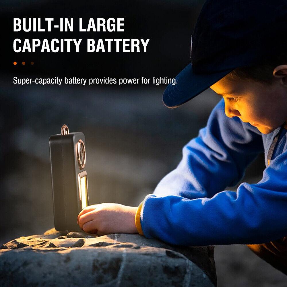 Solar Rechargeable Camping Lantern - Rose Gold, Dual Light Source