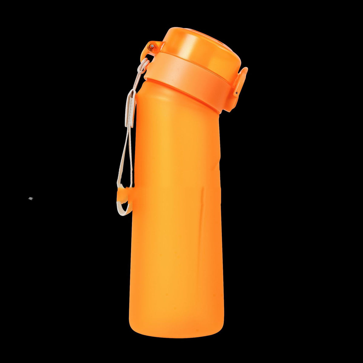 Plastic Fragrance Ring Straw Sports Bottle 750ml - Multiple Colors