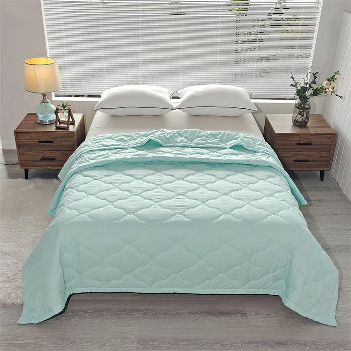 Summer Cotton Quilt for Air Conditioned Bedrooms - Multiple Sizes & Patterns