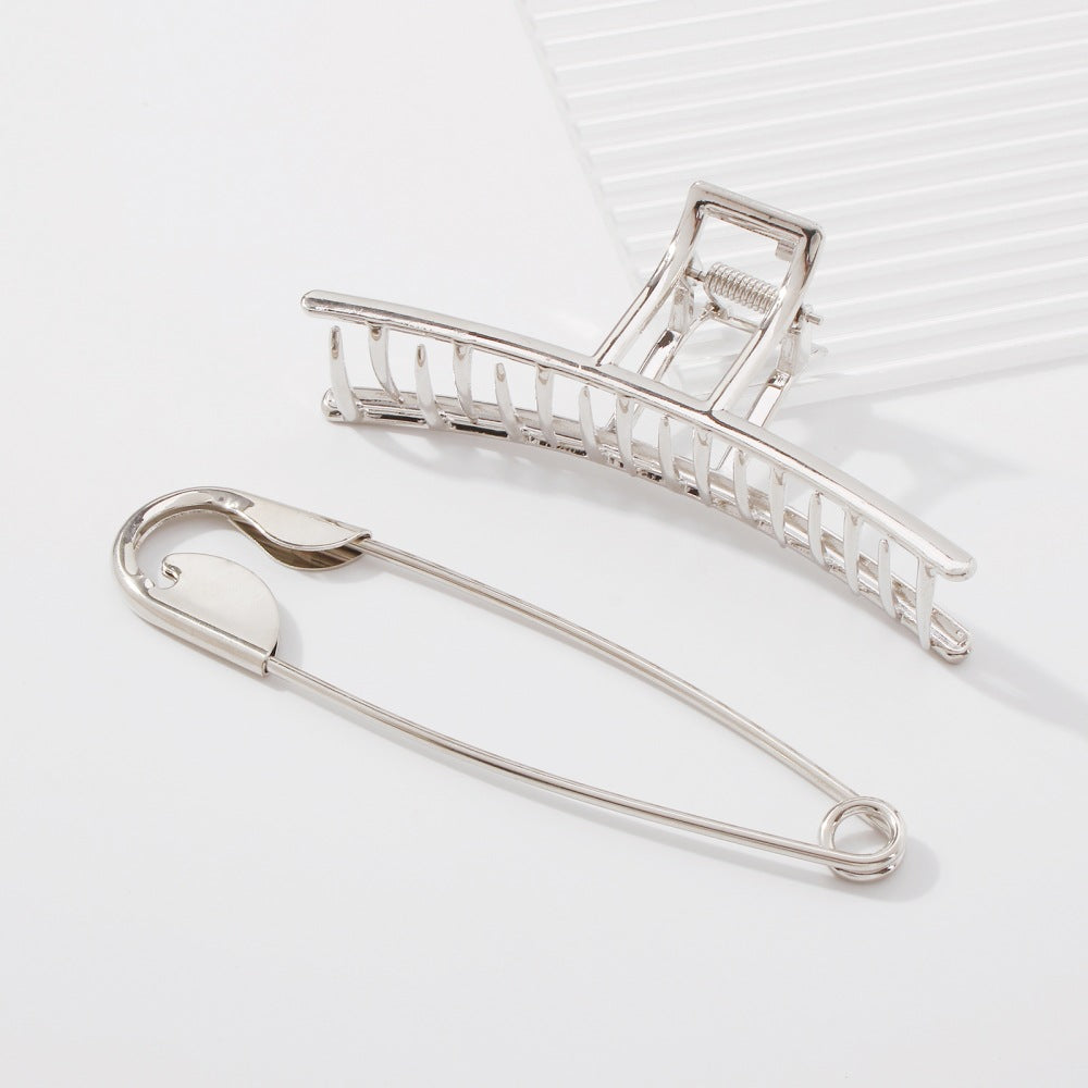 Banana Hair Clip - White K