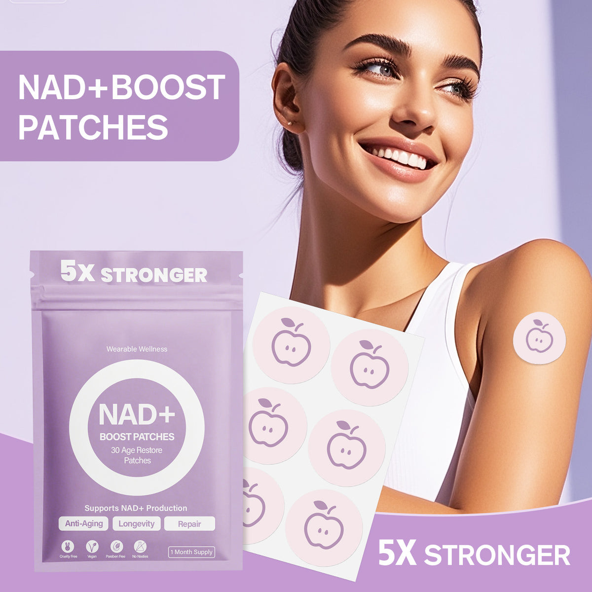 Nourishing Body Care Patches - 30 Count