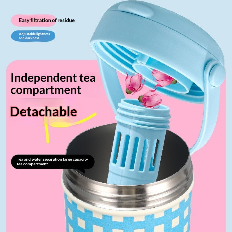 316 Stainless Steel Vacuum Insulated Travel Mug - Large Capacity, Handle Equipped