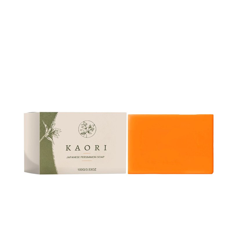 Persimmon Soap 100g Natural Skin Care Bar for Face & Body