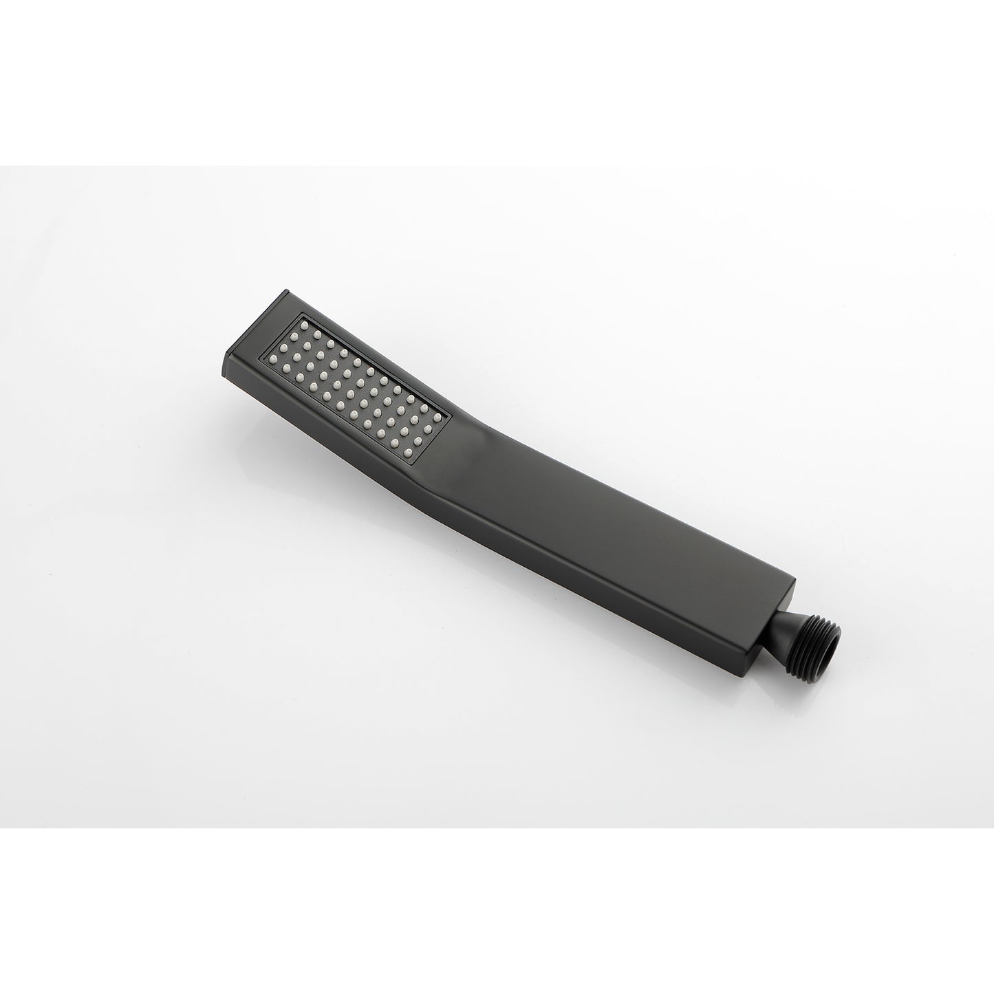 Matte Black Handheld Shower with 28-Inch Slide Bar & 59-Inch Hose