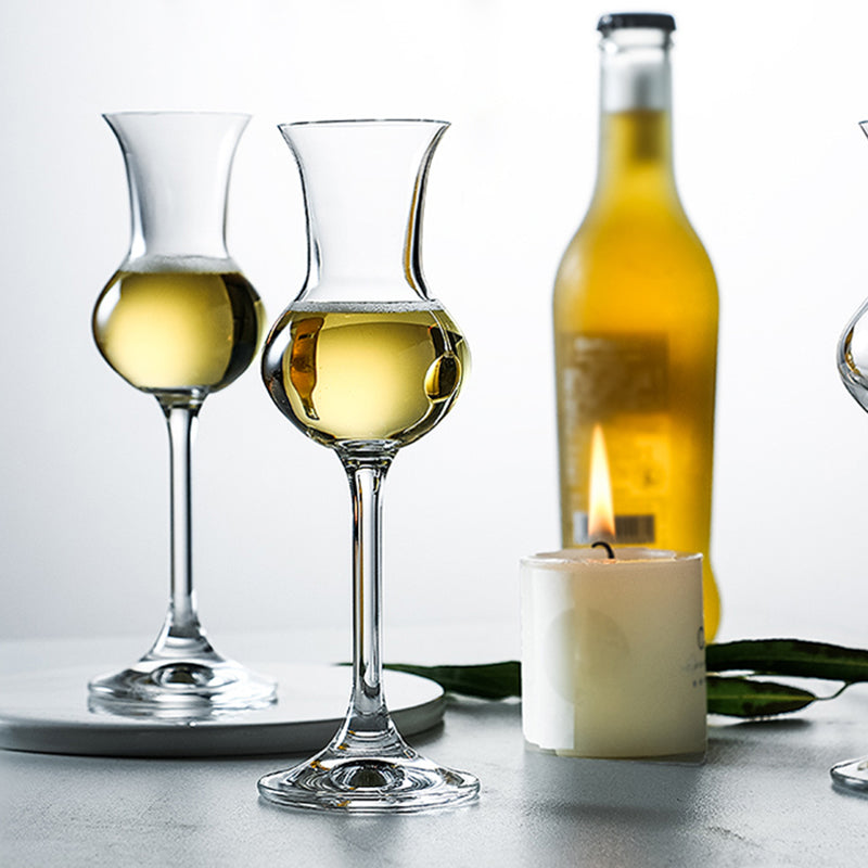 Crystal Whiskey Highball Glasses Set - Simple Modern Drinkware