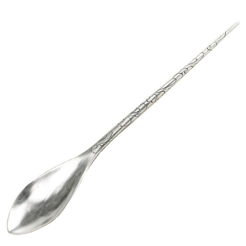 S925 Silver Floral Hairpin - Elegant Court Style