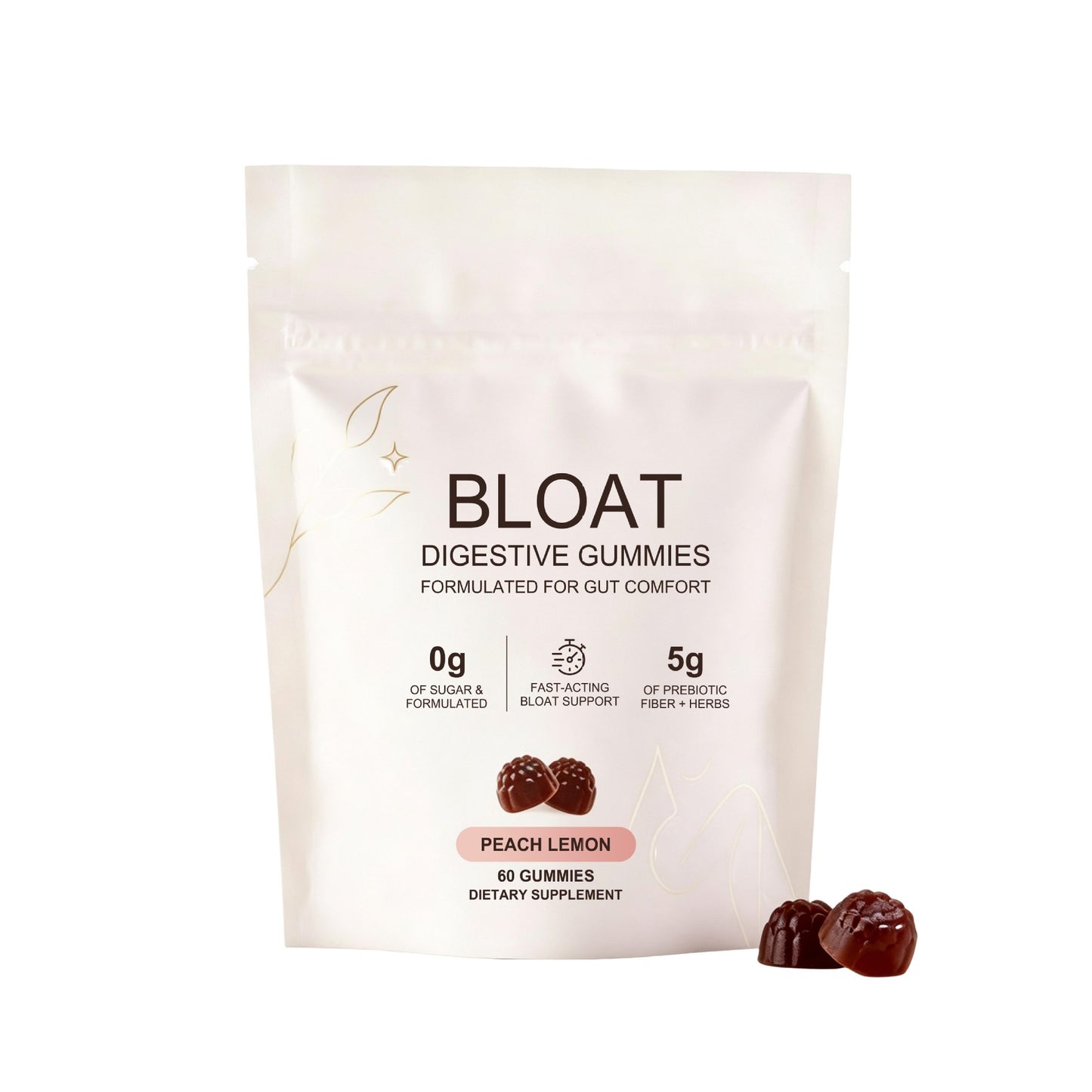 Digestive Gummies - 60 Tablets Dietary Supplement for Digestive Health